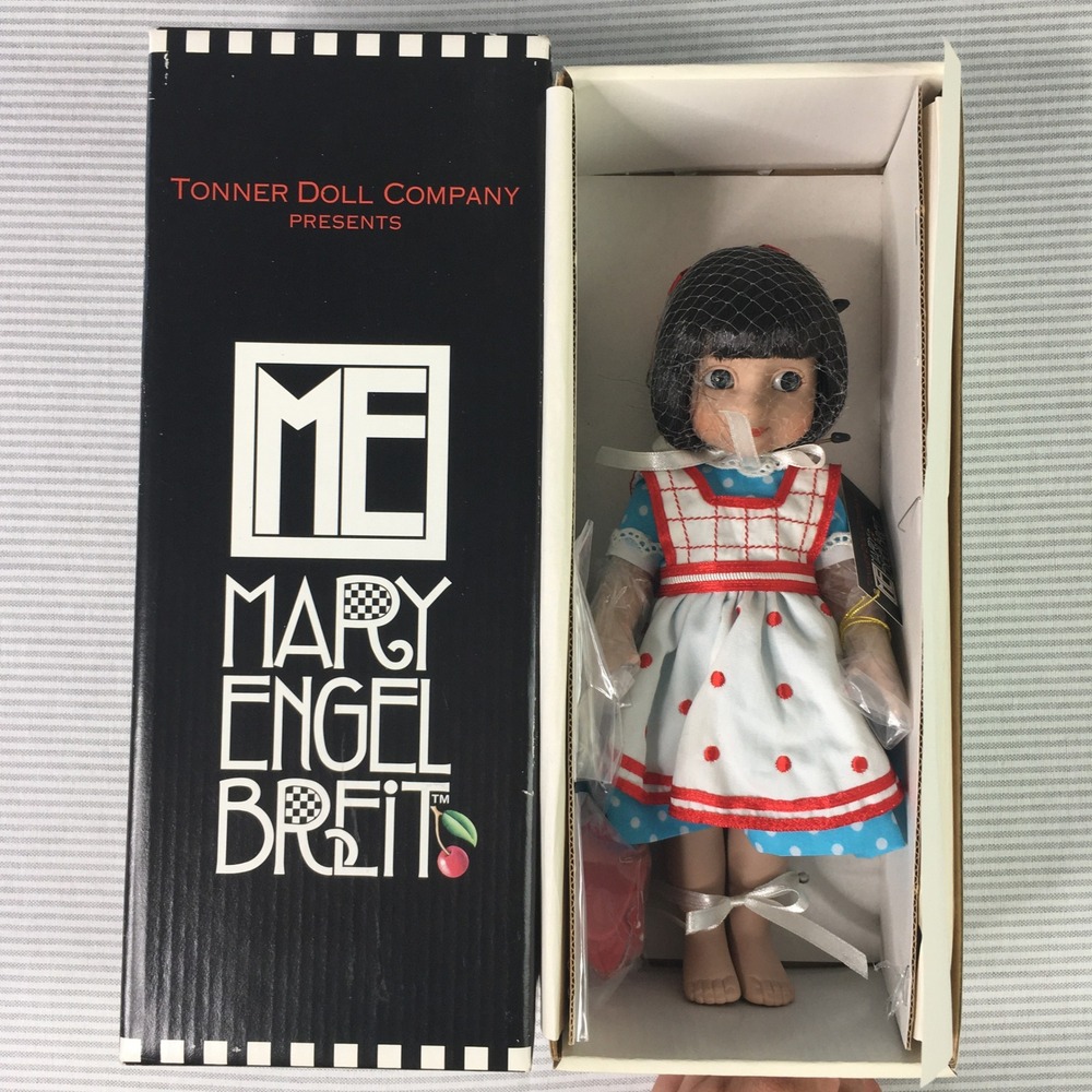 Mary Engelbreit Tonner Doll 10" Dottie Delight Vinyl Collectible NIB Red Polka